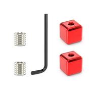 XuQiZZpp Road Bike Cube Candy Inner Cable End Caps Tip Inner Line Wire Crimps Aluminum Alloy Bicycles Line Tail Caps Bike Maintenance Accessories