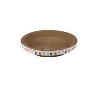 XuQiZZpp Round Scratch Board Corrugated Paper Nail Scraper Pad Kitten Grinding Toy Interactive Toy Pet Supplies for Furniture Refill Round Pads for Indoor Cats