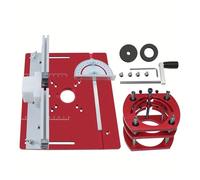 XuQiZZpp Router Systems Kits Router Table Insert Plate with Router Mounting Base Plate Router Lift Kits for Woodworking