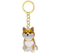 XuQiZZpp Small Dog Shape Portable Pet Hair Collector Keychain For Dog Cats Owners Furs Storage Box Memorial Keepsakes Bag Charm Dog Shape Pet Hair Collector Keychain