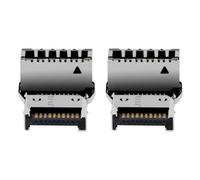 XuQiZZpp Space Saving Right Angled USB 3.2 Male Female Adapter Optimized For Computer Case Wiring 20Gbps Fast Speed Data Transfer