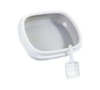 XuQiZZpp Spill Proof Detachable Cats Toilet With Sifting Scoops Anti Splashing Toilet for Travel Car Hotel Use