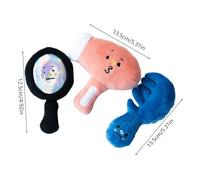 XuQiZZpp Squeaky Dog For Aggressive Chewer Hair Cutting Tools Shape Stuffed Dog Plush Dog For Dogs Squeaky