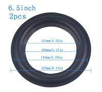 XuQiZZpp Surround Rings Repair 2 Packs 4/5 /6.5/8/10 Inches Surround Repair Rubber Replacement Windshield Mount Phone Holder