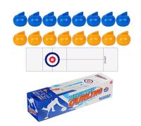 XuQiZZpp Tabletop Board Game Portable Curling Ball Game Family Funny Indoor Sports Game for Kid Adult Family School Travel
