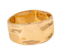 XuQiZZpp Trendy Irregular Spring Bangles Punk Styles Wide Cuff Bracelets Exaggerated Bracelet for Couples and Party Occasions