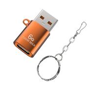 XuQiZZpp USB To USB C Conversion Units Efficient Power Transfer USB To USB C Adapters For Wearables And Car Power Supply Type C Converters