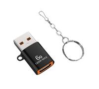 XuQiZZpp USB To USB C Conversion Units Efficient Power Transfer USB To USB C Adapters For Wearables And Car Power Supply Type C Converters