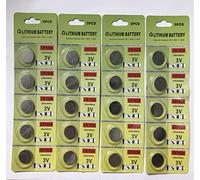 XURILAI CR1620 3v Lithium Battery (20Pack) - CR 1620 Coin Cell Batteries CR1620 Batteries