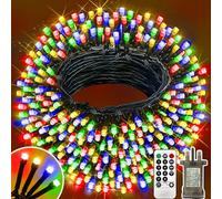XURISEN Outdoor Fairy Lights, 120M 1000 LED Christmas Tree Lights Plug in 8 Modes Remote Control Mains Powered Waterproof String Lights for Garden,Patio,Wedding,Indoor Party Decorations (Multicolor)
