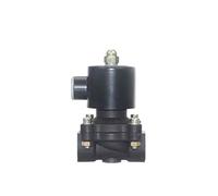 Xuro 1/2" Plastic Solenoid Valve Normally Closed Water Solenoid Valve AC220V DC24V DC12V(12VDC_24H Working Type)