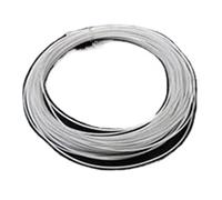 Xuro 1/5M 10/11/13/14/15/18/20/22/24/26/28/30 AWG Silver Plated FEP Wire High Purity OFC Copper Cable For 3D Printer DIY(White,5m,18AWG 1.6mm Sq0.75)