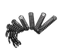 Xuro 10Pcs 1.2mm Spring Steel Compression Spring, OD: 6/7/8/9/10/11/12/13/14/15/16/18/20/22mm, Free Length: 10mm-100mm, Customizable(70mm (10Pcs),7mm)