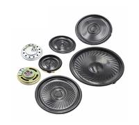 Xuro 10PCS 8R 0.5W Horn Loud Speaker Buzzer Ringer 20mm 23mm 28mm 30mm 40mm 50mm 8 Ohm 0.5W Small Loudspeaker(10PCS 20mm)