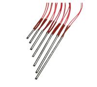 Xuro 10pcs Electrical Resistance 220V Cartridge Heater Tube 9/10/12/12.5mm 80-120mm Length for Packaging Industry Parts(220V 300W 10x120mm)