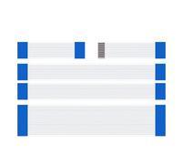 Xuro 10PCS FPC FFC Cable Ribbon Flexible Flat Cable 4P/5P/6P/7P/8P/9P/10P/11P/12P/13P 0.5MM 1.0MM Pitch 50/100/150/200/250/300MM(10CM,B_0.5MM PITCH_10PCS_7P)