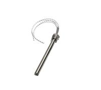 Xuro 12V/24V M16*150mm G1/2 20mm Thread Cartridge Single-Ended Heating Tube 50-200W 1pc(Without nut,M16x100mm 12V 50W)