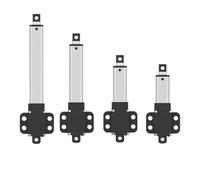 Xuro 12V Linear Actuator Electric Motor Stroke Length 30/50/100/150mm Load Capacity 20/50/70/150N For Remote Control With Bracket(Load 150N,Stroke 50mm)