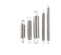 Xuro 2Pcs Wire Diameter 0.8mm 1.0mm .2mm Stainless Steel Open Hook Tension Spring Extension Draught(50mm,8mm,0.8mm)