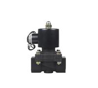 Xuro 3/4" Plastic Solenoid Valve Normally Closed High Flow Electric Solenoid Process Valve AC220V DC24V DC12V for Water Oil Air(220VAC_24H Working Type)