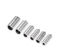 Xuro 5PCS Copper Female DC Power Plug 5.5 * 2.1mm 3.5 * 1.3mm 5.5 * 2.5mm 4.0 * 1.7mm 2.0 * 0.6mm 2.5 * 0.7mm Female Connector For Welding(3.5x1.35mm)