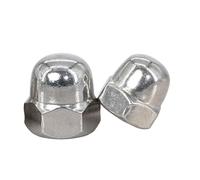Xuro Acorn Domed Nut M3-M18 Brass/304SS/Black Hex