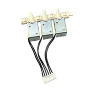 Xuro DC 12V KSV4WB Micro Solenoid Valve 3-Way Normally Closed Air Gas Flow Triple Valve Three Parallel Valve 260mmHg