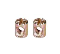 Xuro M6 Cross Dowel Barrel Nut Hammer Embedded Furniture
