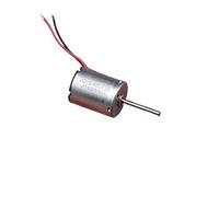 Xuro Mini Round 12mm*15mm Micro 6-Pole Rotor Motor DC 5V 6V 8500RPM Large Torque Strong Magnetic Metal Brush Motor(Green Yellow)