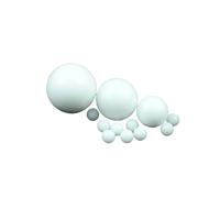 Xuro Polyoxymethylene Solid Balls POM Plastic Precise Rolling Bead White Precision Bearing Dia 1-50mm(28.575mm 5Pcs)