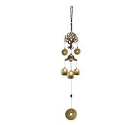 XUSANSO Wind Chimes Outdoor Fortune Tree WindChimes Metal Bells Wind Chime Christmas Decor Home Garden Hanging Decoration Gift