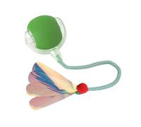 Xusdamyj Cat Toys The 3rd Generation Agile Moving Cat Ball with Elastic Mesh Tail Kitten Mental Exercise Toy