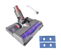 XUSENXFH Compatible For Dyson V15 V11 V10 V8 V7 Vacuum Attachment Soft Roller Brush Head With Dust Detection Light With Water Tank Mop Pads