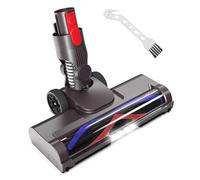 XUSENXFH Compatible For Dyson V15 V8 V7 V10 V11 Vacuums Cleaners, Hardwood Floor Attachment, Soft Roller Brush Head With LED Light