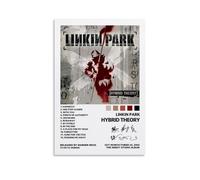 Xuseoua Linkin Poster Park Rock Band Music Album Hybrid Theory Music Posters for Room Aesthetic Canvas Wall Art Bedroom Decor16x24inch(40x60cm)