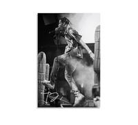 Xuseoua Travis Poster Scott Rapper Vintage Music Live Cover Music Posters for Room Aesthetic Canvas Wall Art Bedroom Decor12x18inch(30x45cm)