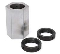 XUSHEN-HU Tools 5-C Hexagon Collet Block Hard Steel Collet Block Lathe Tool Holder Lathe Accessories Drill