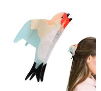Xushengsheng Bird Claw, Girl Fashion Bird Shaped Acetate Cellulose Claw, Fun Animal Hair