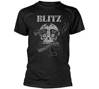 xushi Blitz Voice of A Generation 0 Black T Shirt : Punk Oi Black M