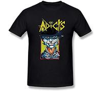 xushi Men's The Adicts T Shirt Black M