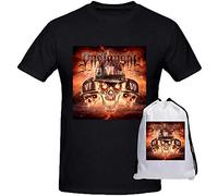 xushi Onslaught Vi Summer T Shirts for Men Round Neck Black M