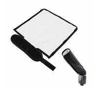 xut Flash Diffuser Reflector Flash Softbox - Universal Bender for Flash Light Bendable Foldable Speedlite Photography Strobe Light Studio Product Portrait Still Life 25 x 22 cm, 1 Piece