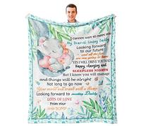 Xutapy New Dad Gifts for Men Blanket 60’’x50’’, Baby Announcement Gifts, First Time Daddy Gifts, Best Gifts for New Dads to be, Gender Reveal Gifts, Soon to be Father Blanket