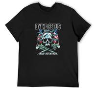 XUTSE Bloodhoof Dying Fetus Brutal Death Metal Breathable T Shirt Black L