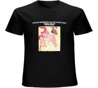 XUTSE Captain Beefheart Shiny Beast Blues Top Sweatshirt Short Sleeve Black XL