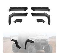 XUTVOTOR Extended Fender Flares Front & Rear Heavy Duty Extended Mud Guards for Can Am Defender HD5 HD7 HD8 HD9 HD10 MAX 2016-2026 Accessories(6pcs, Replace OEM #715006821 715002424 715006822)