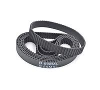 Xuulan timing belt 5PCS B61/B62/B63/B64/B65/B66/B67/B68/B69/B70/B71MXL Synchronous Timing Belt Pitch 2.032mm Width 6.4/9.4mm B65MXL B66MXL B70MXL(B61MXL Teeth 61,037(9.4mm))