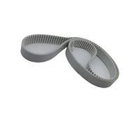 Xuulan White PU HTD5M 2290 5M Closed Loop Gear Timing Belt Length 2290mm Width 40mm 35mm 50mm Polyurethane Transmission Belt(Width 50mm)