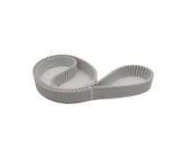 Xuulan White PU HTD5M 2390 5M Closed Loop Gear Timing Belt Length 2390mm Width 20mm 35mm 50mm Polyurethane Transmission Belt(Width 10mm)