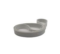 Xuulan White PU HTD5M 2700 5M Closed Loop Gear Timing Belt Length 2700mm Width 10mm 25mm 45mm Polyurethane Transmission Belt(Width 30mm)